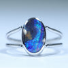 White Gold Opal Ring - Australian Opal Shop - 186 Brisbane Rd - Gold Coast