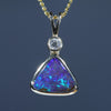 Gold Opal Pendant - Australian Opal Shop - 186 Brisbane Rd - Gold Coast - Qld