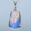 Gold Opal Pendant - Australian Opal Shop - 186 Brisbane Rd - Gold Coast - Qld