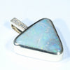 Coober Pedy Opal and Diamond Gold Pendant (16mm x 14.5mm) Code - Z66