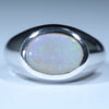 Silver Opal Ring - Australian Opal Shop - 186 Brisbane Rd - Gold Coast - Qld