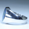 Natural Boulder Opal Mens Silver Ring - Size 12.75 Code - MR80