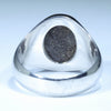 Natural Boulder Opal Mens Silver Ring - Size 12.75 Code - MR80