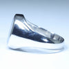 Natural Boulder Opal Mens Silver Ring - Size 8.75 Code - MR70