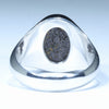 Natural Boulder Opal Mens Silver Ring - Size 8.75 Code - MR70