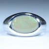 Silver Opal Men's Ring - Australian Opal Shop - 186 Brisbane Rd - Gold Coast