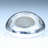 Coober Pedy Solid Opal Mens Silver Ring - Size 11 Code - MR68