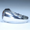 Natural Boulder Opal Matrix Mens Silver Ring - Size 9.25 Code - MR71