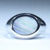 Silver Opal Ring - Australian Opal Shop - 186 Brisbane - Rd Gold Coast - Qld