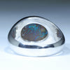 Natural Boulder Opal Matrix Mens Silver Ring - Size 11.75 Code - MR84
