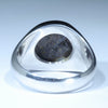 Natural Boulder Opal Mens Silver Ring - Size 10.75 Code - MR69