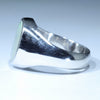 Natural Boulder Opal Mens Silver Ring - Size 11.25 Code - MR82