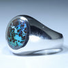 Sterling Silver - Solid Queensland Boulder Matrix Opal