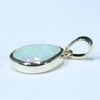 Australian Crystal Opal Gold Pendant (11mm x 9.5mm) Code - Z108