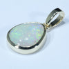Australian Crystal Opal Gold Pendant (11mm x 9.5mm) Code - Z108