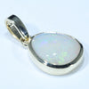 Australian Crystal Opal Gold Pendant (11mm x 9.5mm) Code - Z108