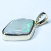 Coober Pedy Solid Opal Gold Pendant (16.5mm x 13mm) Code - Z99