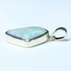 Coober Pedy Solid Opal Gold Pendant (16.5mm x 13mm) Code - Z99