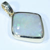 Coober Pedy Solid Opal Gold Pendant (16.5mm x 13mm) Code - Z99