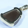 Natural Solid Australian Boulder Opal and Diamond Gold Pendant (17.5mm x 12mm) Code - Z104