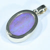 Coober Pedy Solid Opal Gold Pendant (16mm x 12mm) Code - Z103