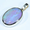 Coober Pedy Solid Opal Gold Pendant (16mm x 12mm) Code - Z103