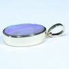 Coober Pedy Solid Opal Gold Pendant (16mm x 12mm) Code - Z103