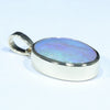 Coober Pedy Solid Opal Gold Pendant (16mm x 12mm) Code - Z103