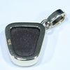 Natural Solid Australian Boulder Opal Gold Pendant (12mm x 12mm) Code - Z78