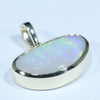 Coober Pedy Solid Opal Gold Pendant (14mm x 8mm) Code - Z102