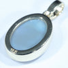 Lightning Ridge Dark Opal  Gold Pendant (13mm x 9.5mm) Code - Z111