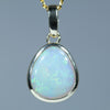 Australian Crystal Opal Gold Pendant (11mm x 9.5mm) Code - Z108