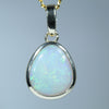 Australian Crystal Opal Gold Pendant (11mm x 9.5mm) Code - Z108