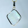 Coober Pedy Solid Opal Gold Pendant (16.5mm x 13mm) Code - Z99