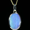 Coober Pedy Solid Opal Gold Pendant (16mm x 12mm) Code - Z103