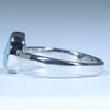 Australian Solid Boulder Opal Silver Ring - Size 5.75 CC636