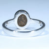 Australian Solid Boulder Opal Silver Ring - Size 5.75 CC636