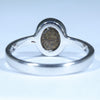 Australian Solid Boulder Opal Silver Ring - Size 6.75 CC654