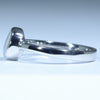 Australian Solid Boulder Opal Silver Ring - Size 6.75 CC652