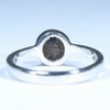 Australian Solid Boulder Opal Silver Ring - Size 5.25 CC628