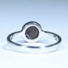 Australian Solid Boulder Opal Silver Ring - Size 8.25 CC631