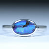 Silver Opal Ring - Australian Opal Shop - 186 Brisbane Rd - Gold Coast - Qld