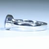 Australian Solid Boulder Opal Silver Ring - Size 9 CC647