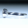 Australian Solid Boulder Opal Silver Ring - Size 9 CC632