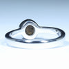 Australian Solid Boulder Opal Silver Ring - Size 4.75 CC661