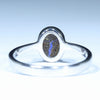 Australian Solid Boulder Opal Silver Ring - Size 7.5 CC650