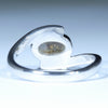 Australian Solid Boulder Opal Silver Ring - Size 7.25 CC613