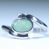 Silver Opal Ring - Australian Opal Shop - 186 Brisbane Rd - Gold Coast - Qld