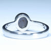 Australian Solid Boulder Opal Silver Ring - Size 7 CC630