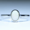 Silver Opal Ring - Australian Opal Shop - 186 Brisbane Rd - Gold Coast - Qld